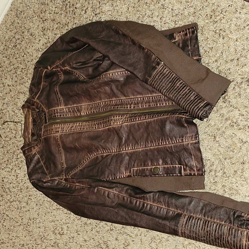 S Maurices leather jacket
